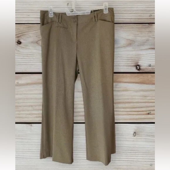 Lane Bryant Pants - NWT Lane‎ Bryant Women’s Size 2 PETITE Beige Houston Trouser Dress Pants